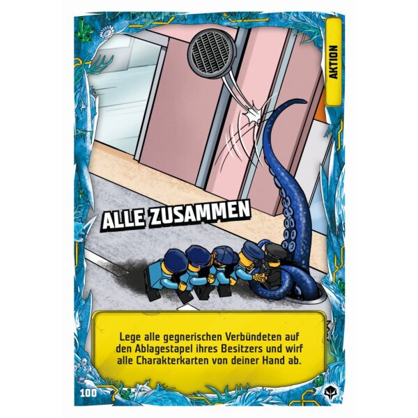 Blue Ocean LEGO Ninjago Serie 7 NEXT LEVEL (2022) - 100 - Alles zusammen - Aktionskarte