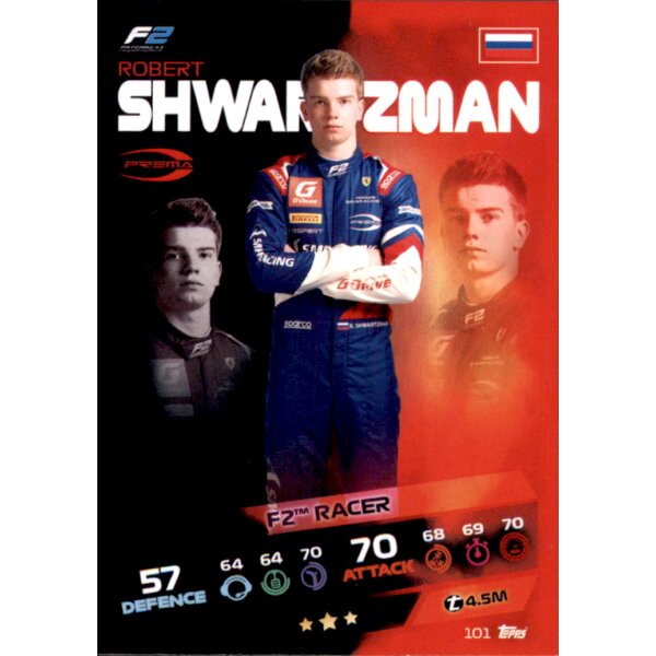 Topps Turbo Attax Formel 1 2021 - 101 - Robert Shwartzman