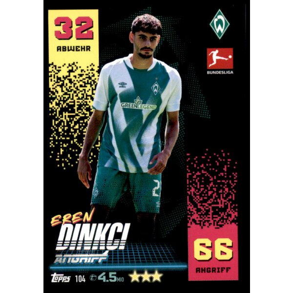 Topps Match Attax Bundesliga 2022/2023 - 104 - Eren Dinkci