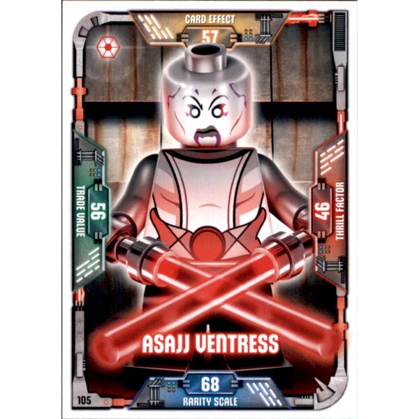 105 - Asajj Ventress - LEGO Star Wars Serie 1