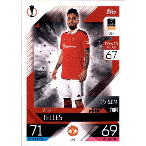 Topps Match Attax Champions League 2022/23 - 107 - Alex Telles