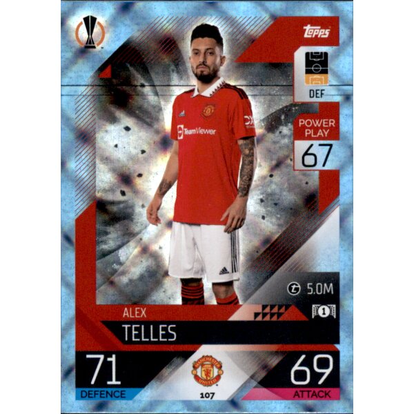 Topps Match Attax Champions League 2022/23 - 107 - Alex Telles - CRYSTAL