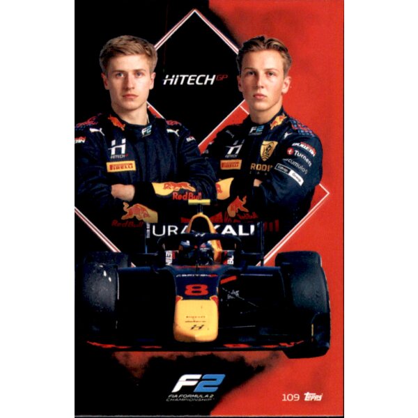 Topps Turbo Attax Formel 1 2021 - 109 - Hitech Grand Prix