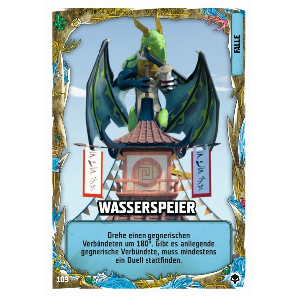 Blue Ocean LEGO Ninjago Serie 7 NEXT LEVEL (2022) - 109 - Wasserspeier - Fallenkarte