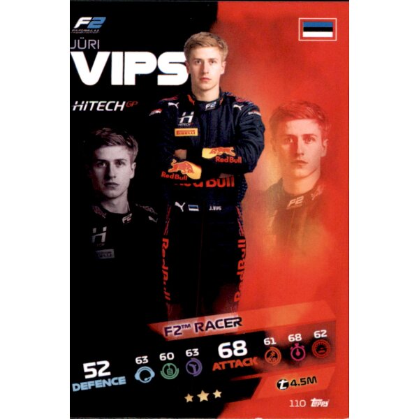 Topps Turbo Attax Formel 1 2021 - 110 - Jüri Vips