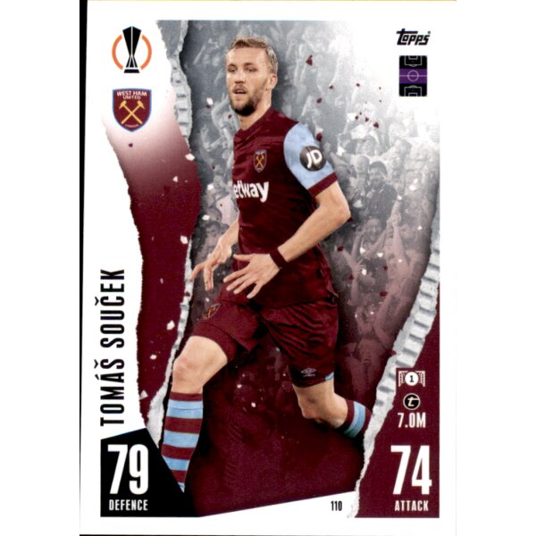 Topps Match Attax Champions League 2023/24 – 110 – Tomas Soucek