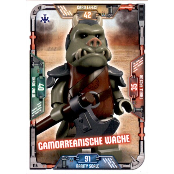 115 - Gamorreanische Wache - LEGO Star Wars Serie 1