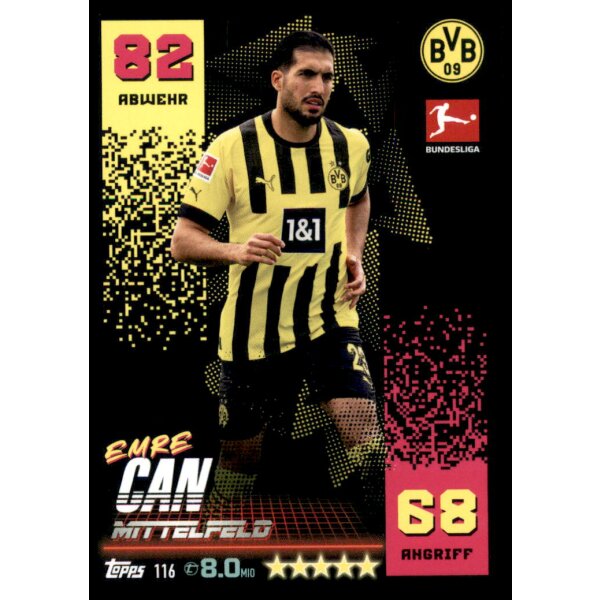 Topps Match Attax Bundesliga 2022/2023 - 116 - Emre Can