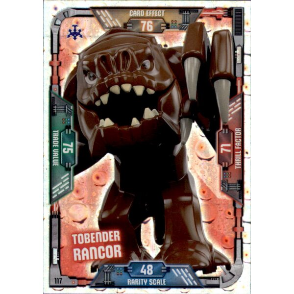 117 - Tobender Rancor - Folie - LEGO Star Wars Serie 1