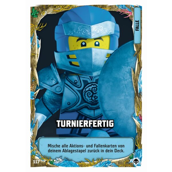 Blue Ocean LEGO Ninjago Serie 7 NEXT LEVEL (2022) - 117 - Turnierfertig - Fallenkarte