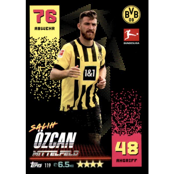 Topps Match Attax Bundesliga 2022/2023 - 119 - Salih Özcan