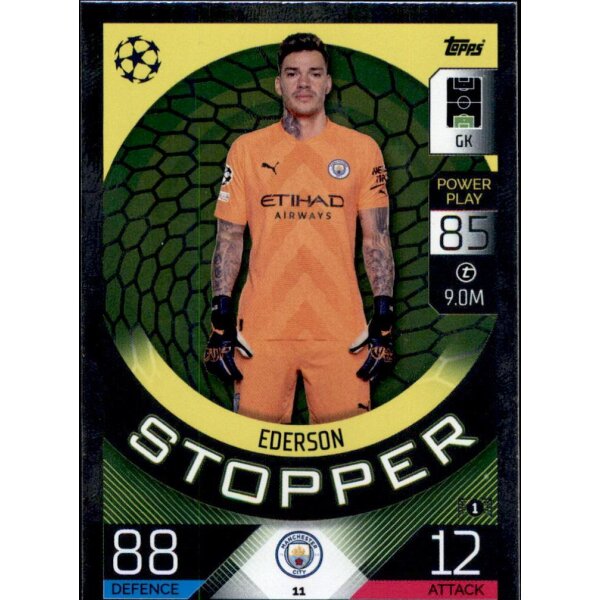 Topps Match Attax Champions League 2022/23 - 11 - Ederson - Stopper