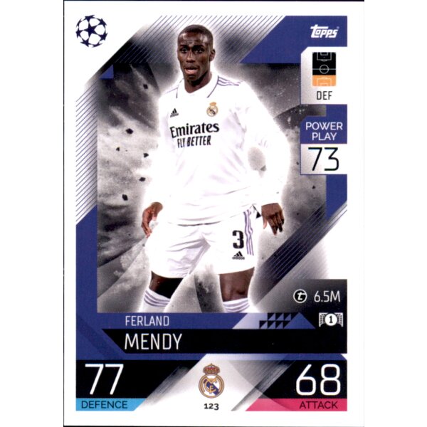 Topps Match Attax Champions League 2022/23 - 123 - Ferland Mendy