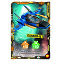 Blue Ocean LEGO Ninjago Serie 5 Next Level (2020) - 125 - Donner-Jet - Fahrzeugkarte