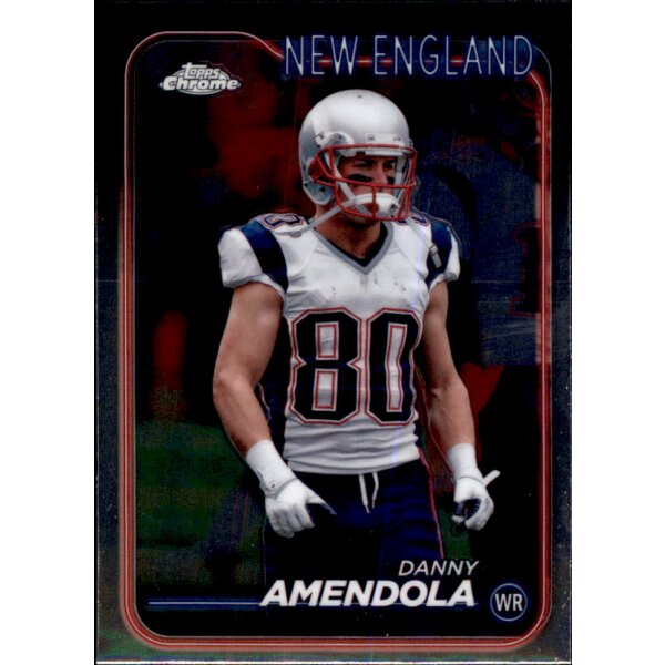 Topps Chrome Football 2024 - 126 - Danny Amendola - Refractor - New England - Base