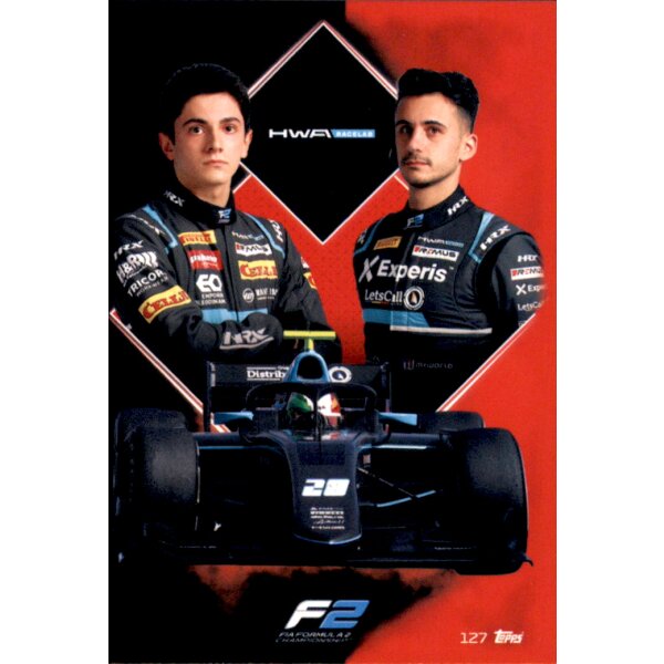 Topps Turbo Attax Formel 1 2021 -  127 - HWA Racelab Team Card