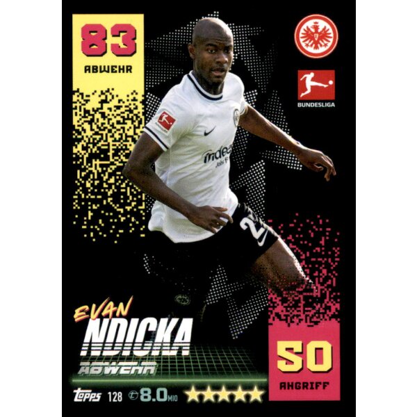 Topps Match Attax Bundesliga 2022/2023 - 128 - Evan Ndicka