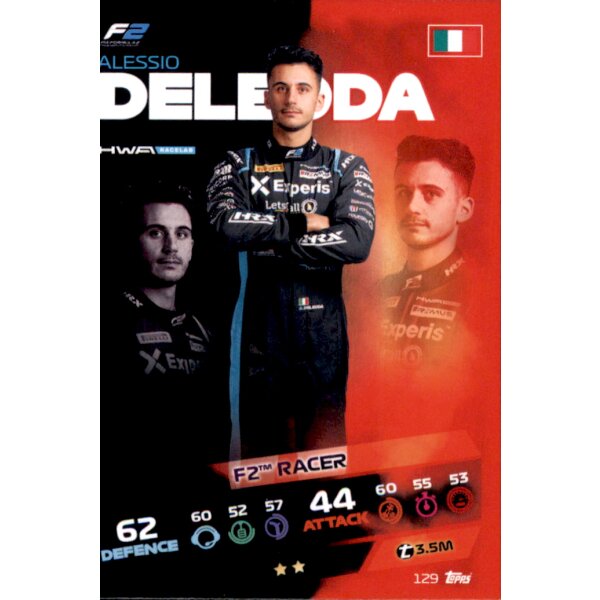 Topps Turbo Attax Formel 1 2021 - 129 - Alessio Deledda