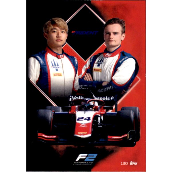 Topps Turbo Attax Formel 1 2021 - 130 - Trident Team Card