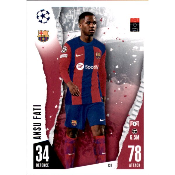 Topps Match Attax Champions League 2023/24 – 132 – Ansu Fati
