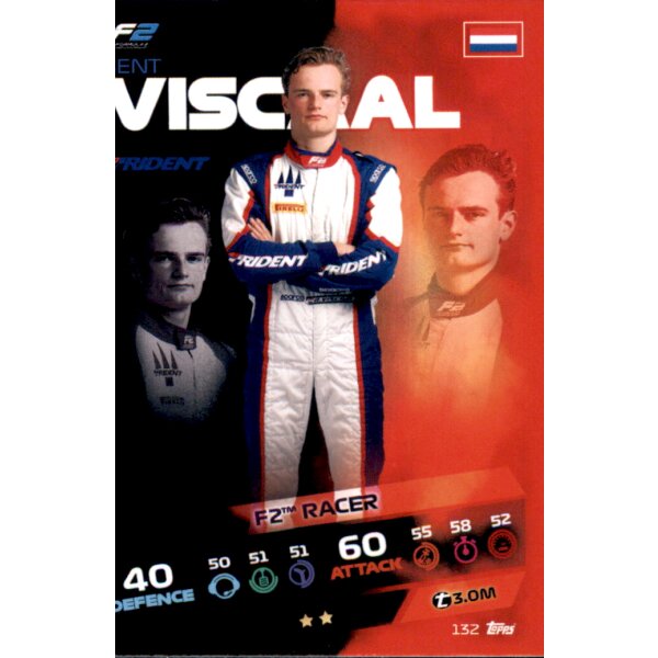Topps Turbo Attax Formel 1 2021 - 132 - Bent Viscaal