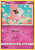 Pokemon Sonne&Mond Kräfte im Einklang - Parfi - 141/214 - Base