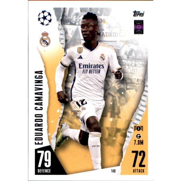Topps Match Attax Champions League 2023/24 – 149 – Eduardo Camavinga