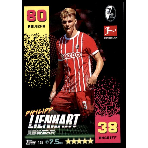 Topps Match Attax Bundesliga 2022/2023 - 149 - Phillip Lienhart