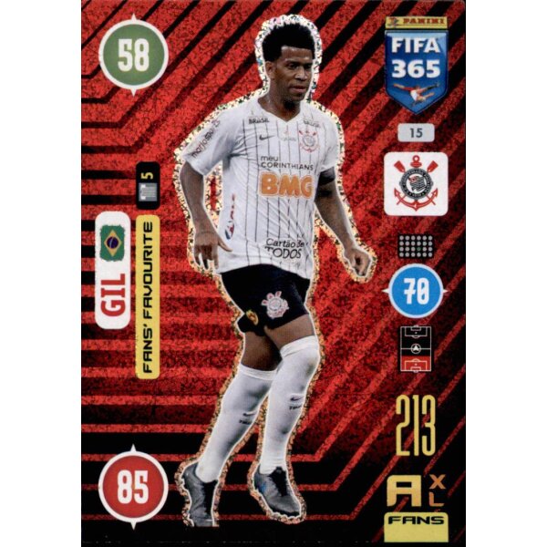 Panini FIFA 365 Adrenalyn XL 2021 - 15 - Gil - Fans Favourite