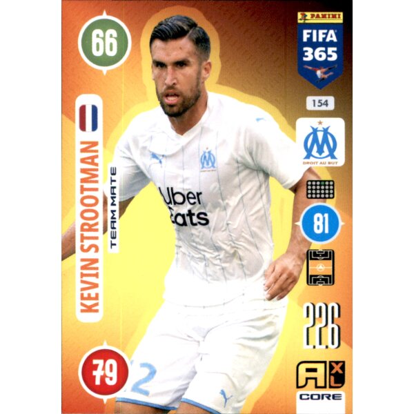 Panini FIFA 365 Adrenalyn XL 2021 - 154 - Kevin Strootman - Team Mate