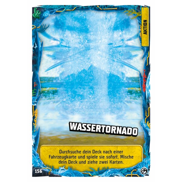 Blue Ocean LEGO Ninjago Serie 7 (2022) - 156 - Wassertornado - Aktionskarte