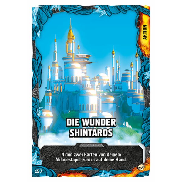 Blue Ocean LEGO Ninjago Serie 6 (2021) - 157 - Die Wunder Shintaros - Aktionskarte