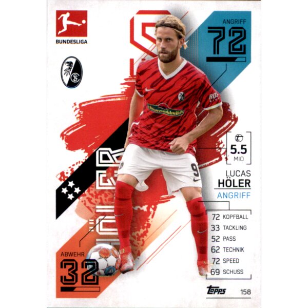 Topps Match Attax Bundesliga 2021/22 - 158 - Lucas Höler