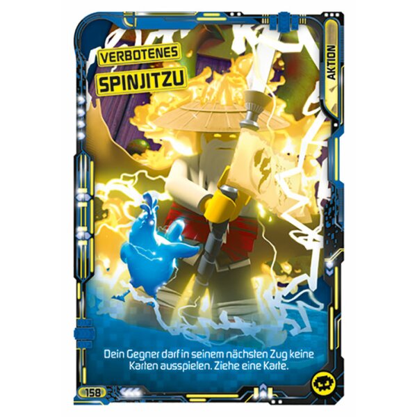 Blue Ocean LEGO Ninjago Serie 5 (2020) - 158 - Verotenes Spinjitzu - Aktionskarte