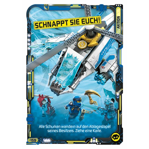 Blue Ocean LEGO Ninjago Serie 5 (2020) - 159 - Schnappt sie euch! - Aktionskarte