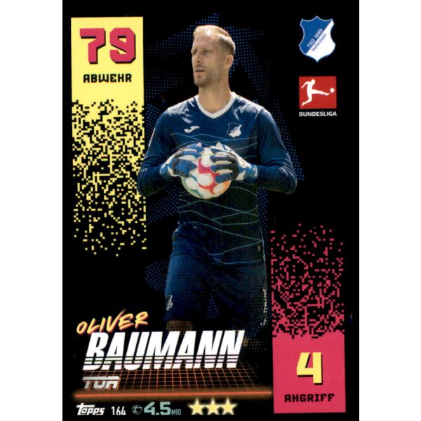 Topps Match Attax Bundesliga 2022/2023 - 164 - Oliver Baumann