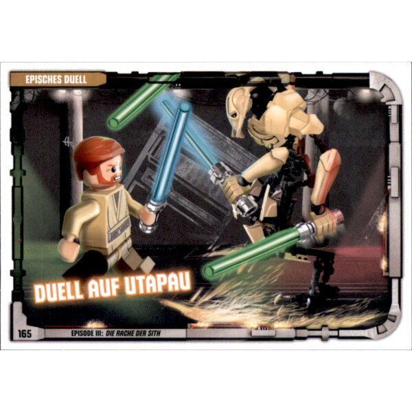 165 - Duell auf Utapau - LEGO Star Wars Serie 1