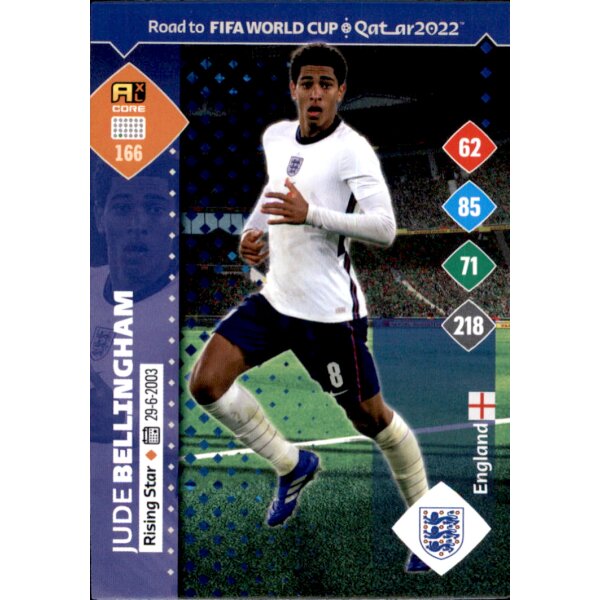 Panini Adrenalyn XL - Road to World Cup 2022 - 166 - Jude Bellingham - Rising Star