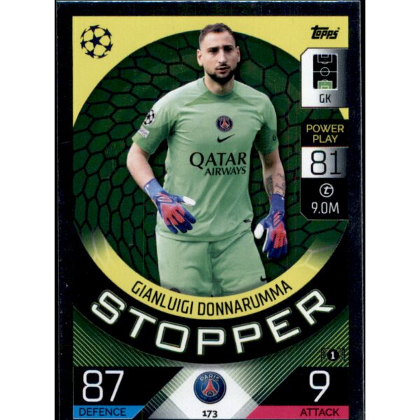 Topps Match Attax Champions League 2022/23 - 173 - Gianluigi Donnarumma - Stopper