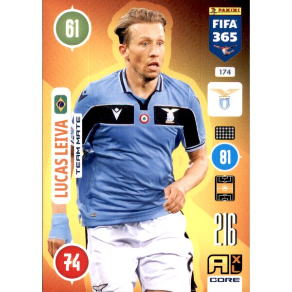 Panini FIFA 365 Adrenalyn XL 2021 - 174 - Lucas Leiva - Team Mate