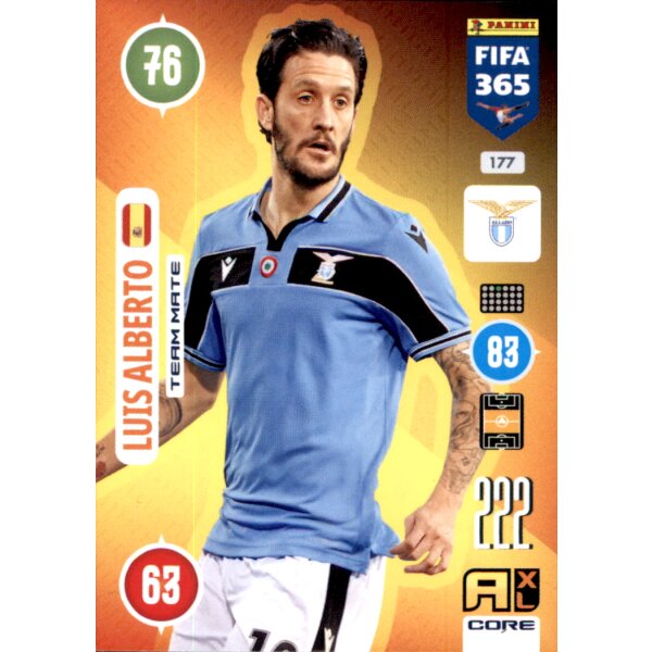 Panini FIFA 365 Adrenalyn XL 2021 - 177 - Luis Alberto - Team Mate