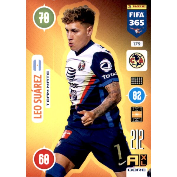 Panini FIFA 365 Adrenalyn XL 2021 -  179 - Leo Suarez - Team Mate