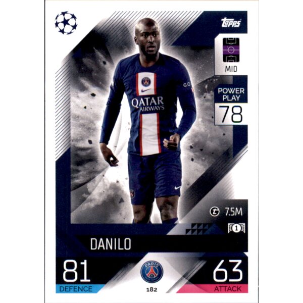 Topps Match Attax Champions League 2022/23 - 182 - Danilo