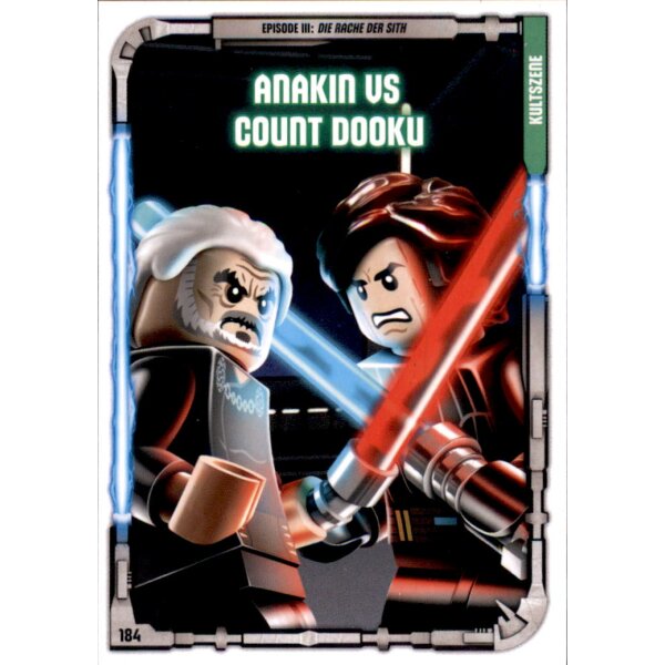 184 - Anakin VS Count Dooku - LEGO Star Wars Serie 1