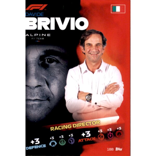 Topps Turbo Attax Formel 1 2021 - 188 - Davide Brivio