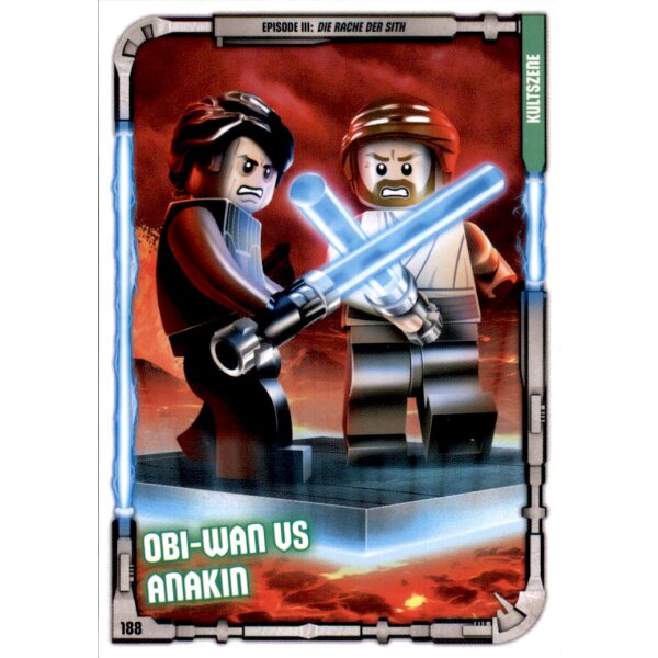 188 - OBI-Wan VS Anakin - LEGO Star Wars Serie 1