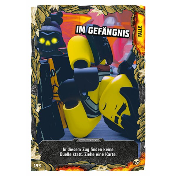 Blue Ocean LEGO Ninjago Serie 6 (2021) - 193 - Im Gefängnis - Fallenkarte