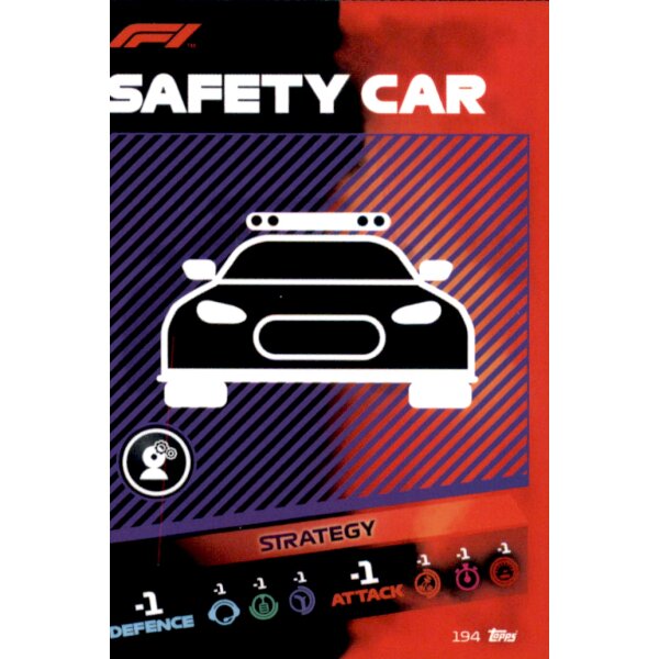Topps Turbo Attax Formel 1 2021 - 194 - Safety Car