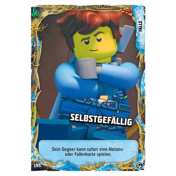 Blue Ocean LEGO Ninjago Serie 7 (2022) - 195 - Selbstgefällig - Fallenkarte
