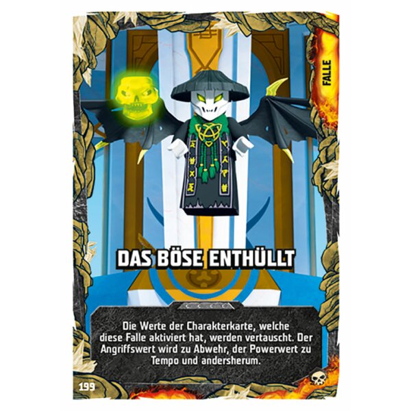Blue Ocean LEGO Ninjago Serie 6 (2021) - 199 - Das Böse enthüllt - Fallenkarte